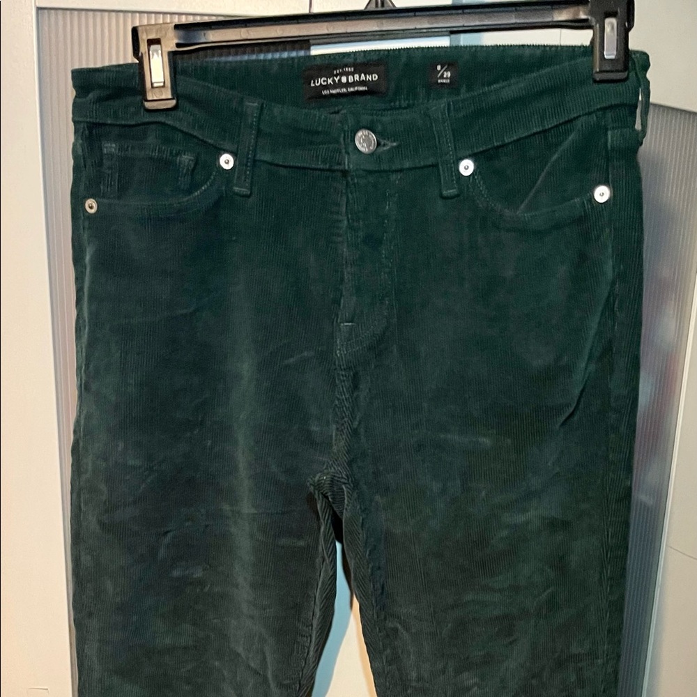 Lucky Brand corduroy straight leg pants